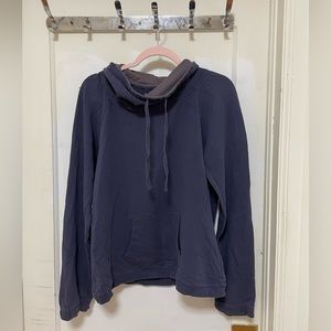 Gap Body Purple Pullover Funnel Neck Sweatshirt